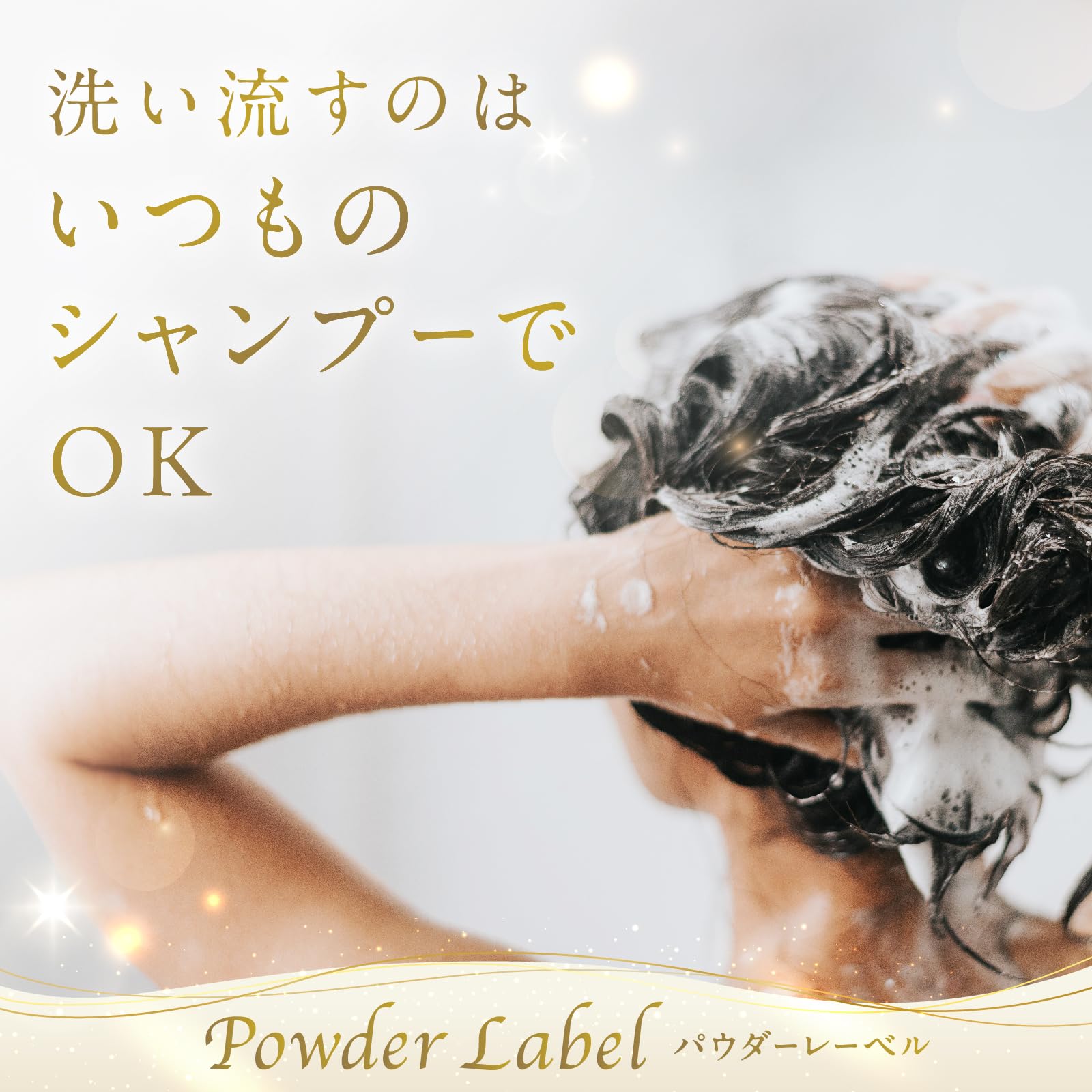 Powder Label Dark Brown Eyebrow Powder 4g