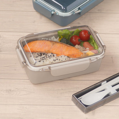 OSK Calm Color Lunch Box with Dividers 650ml for Easy Meal Prep