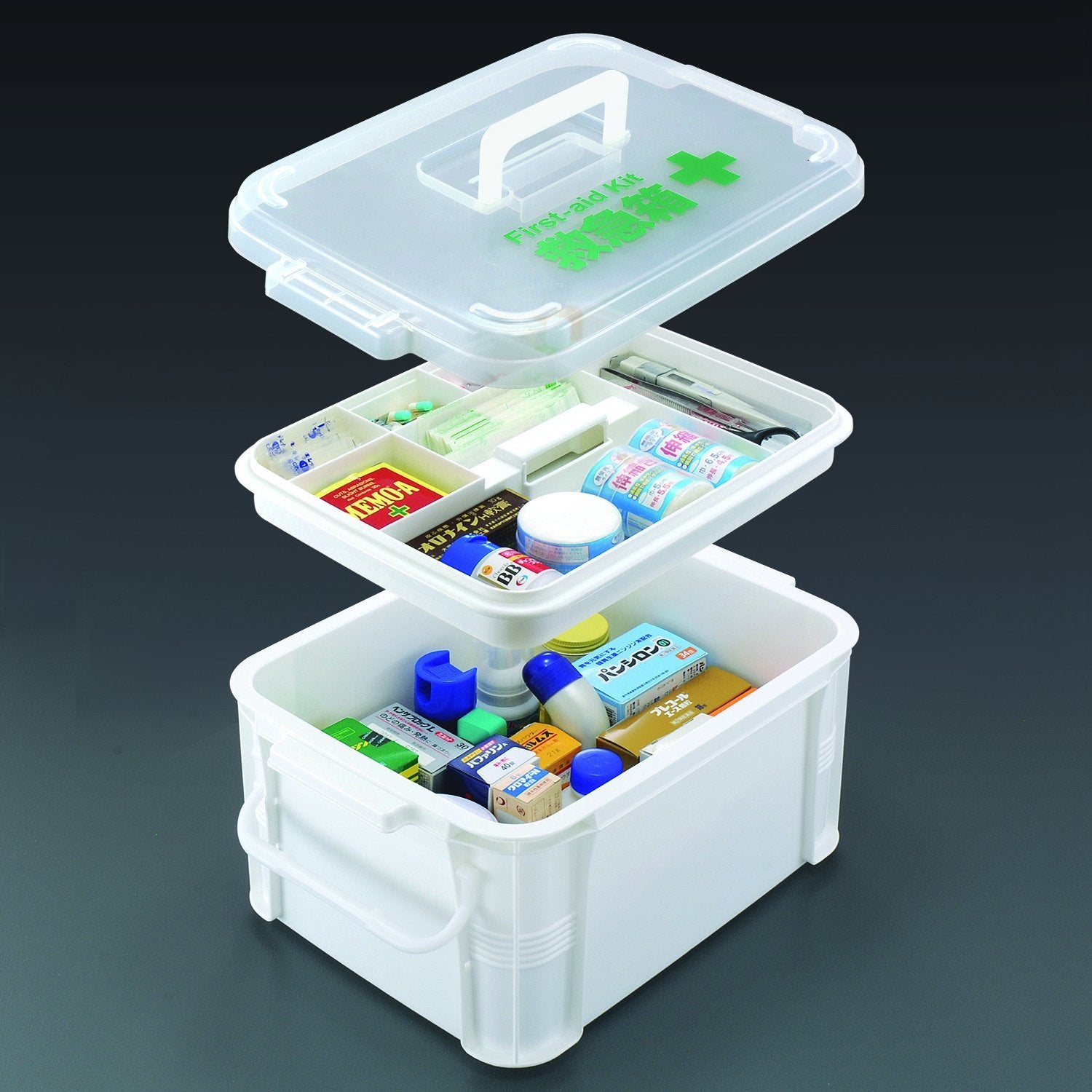 Fudogiken Emergency Kit White Compact Design