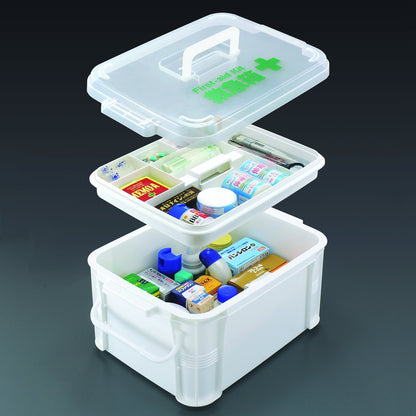 Fudogiken Emergency Kit White Compact Design