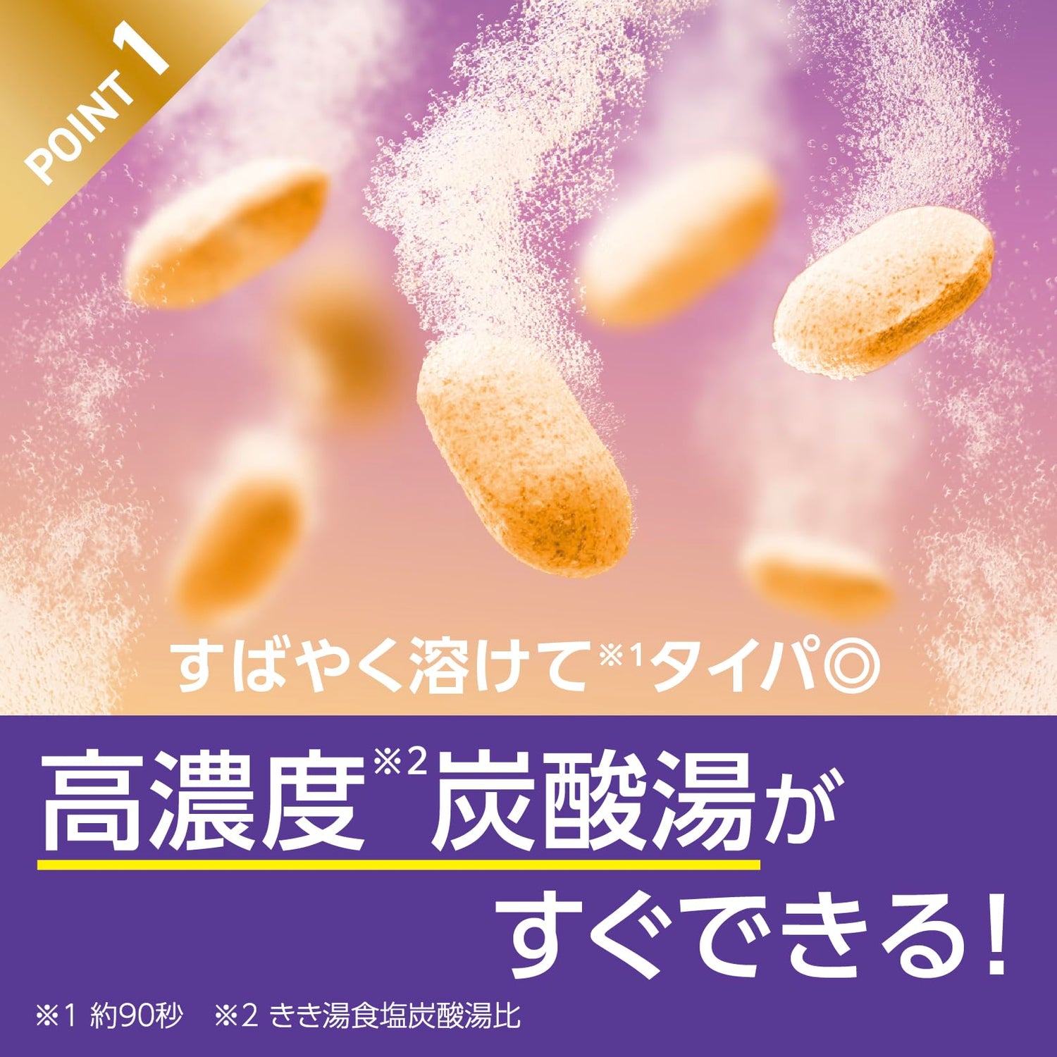 Kikiyu Fine Heat Bath Soak 400g High Concentration Carbonated Bath Salt