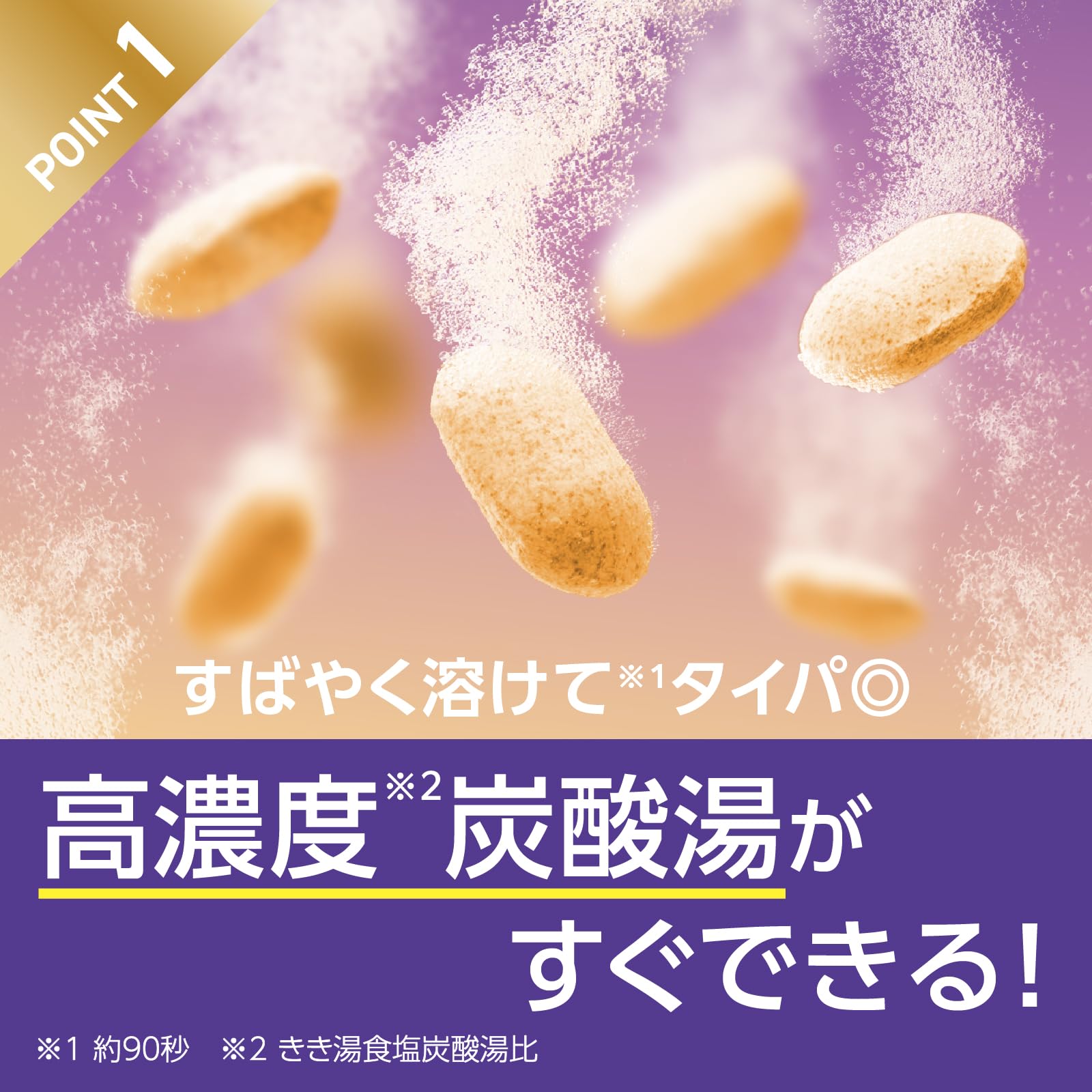 Kikiyu Fine Heat Bath Soak 400g High Concentration Carbonated Bath Salt