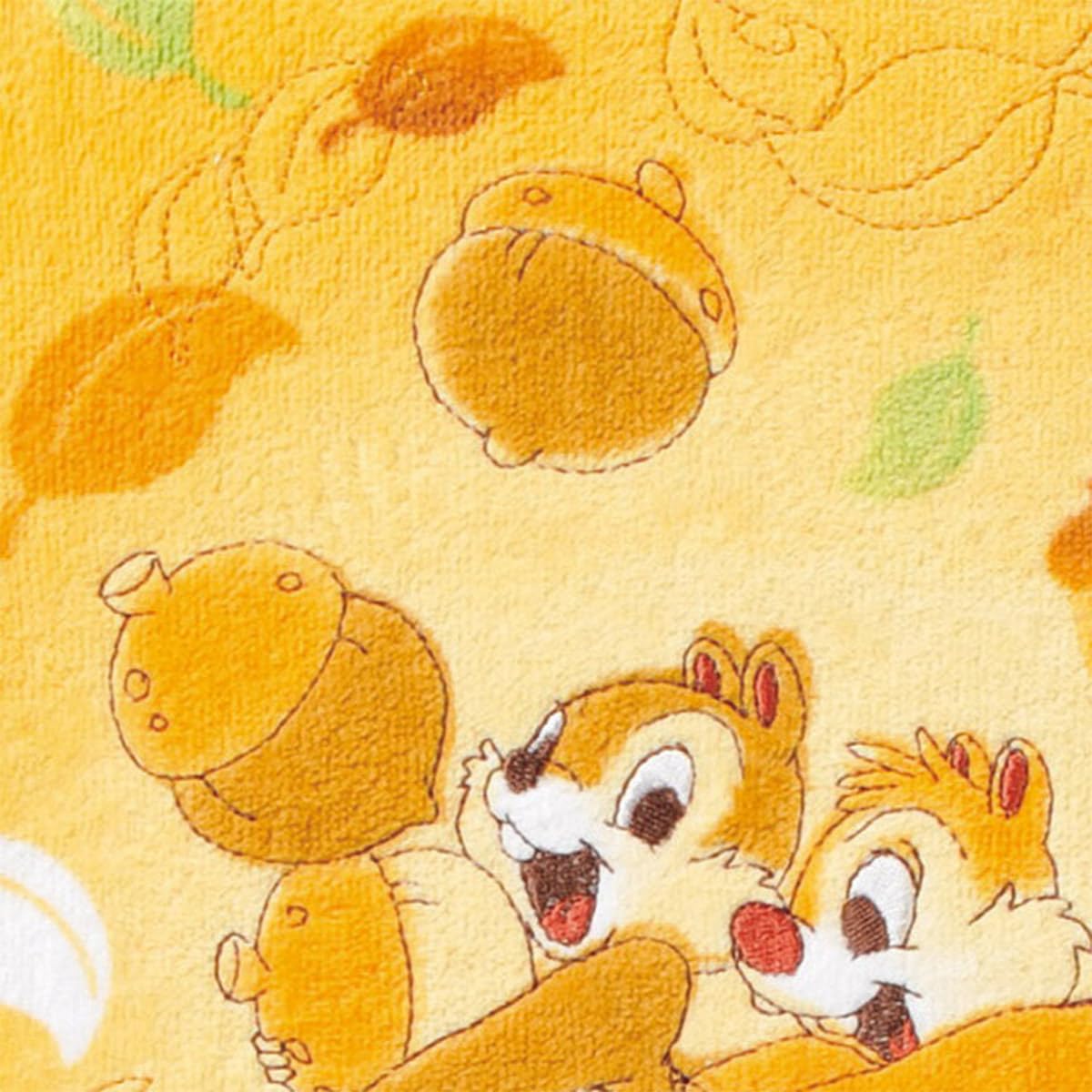 Marushin Disney Chip and Dale Face Towel Soft Cotton Embroidery