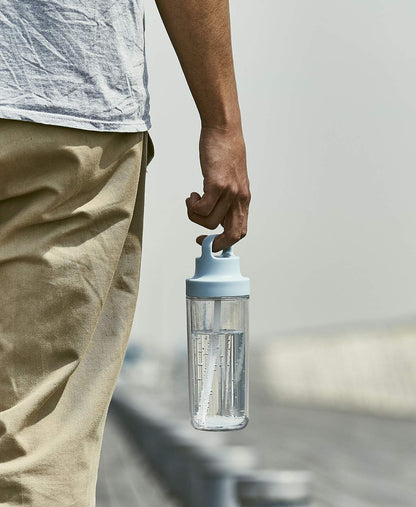 KINTO To-Go Bottle 480ml Purple Lightweight with Straw