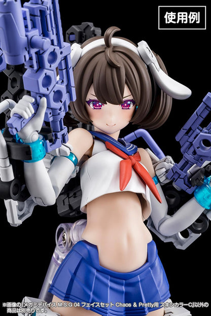 KOTOBUKIYA Mega Man Device Face Set for Chaos &amp; Pretty Skin Color C