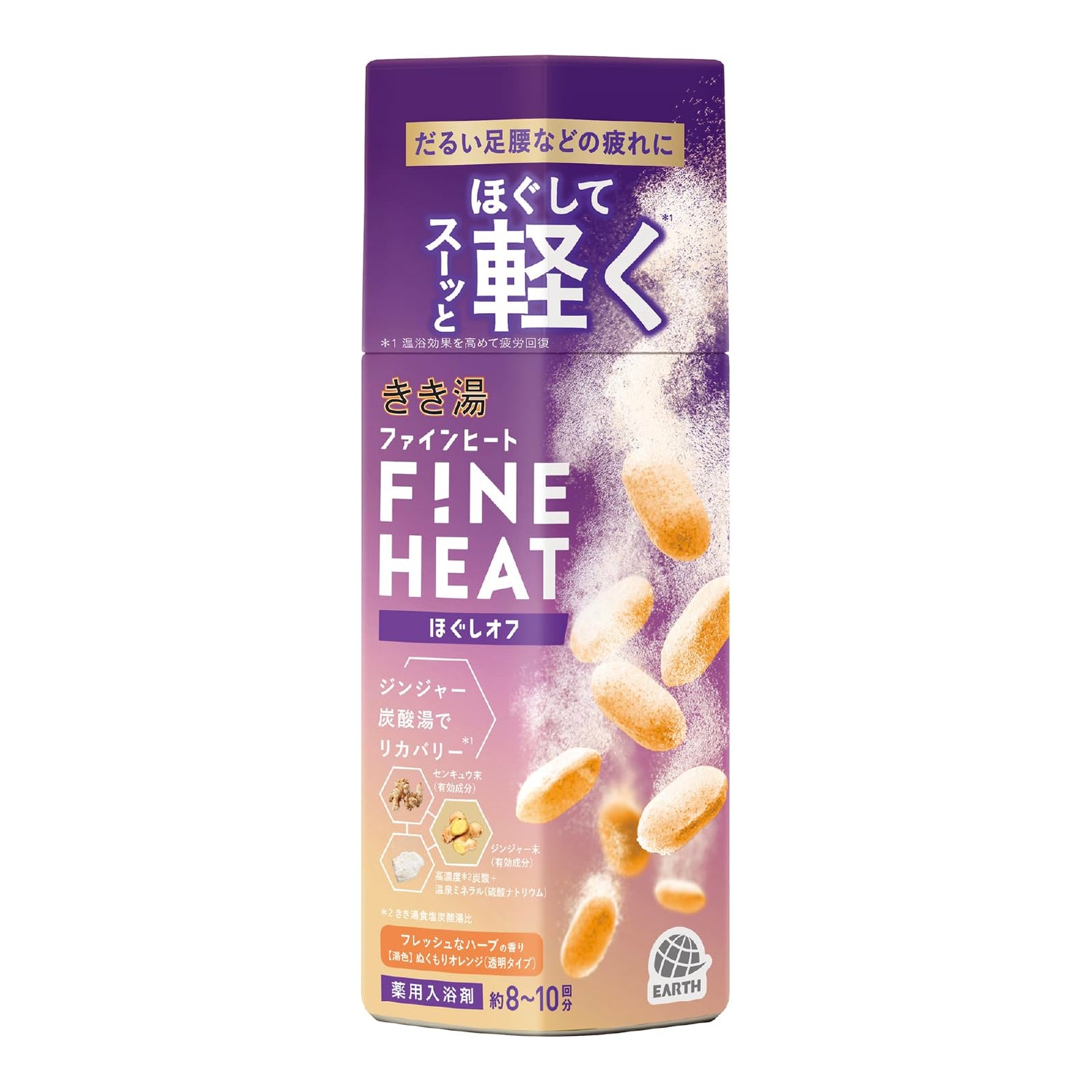 Kikiyu Fine Heat Bath Soak 400g High Concentration Carbonated Bath Salt