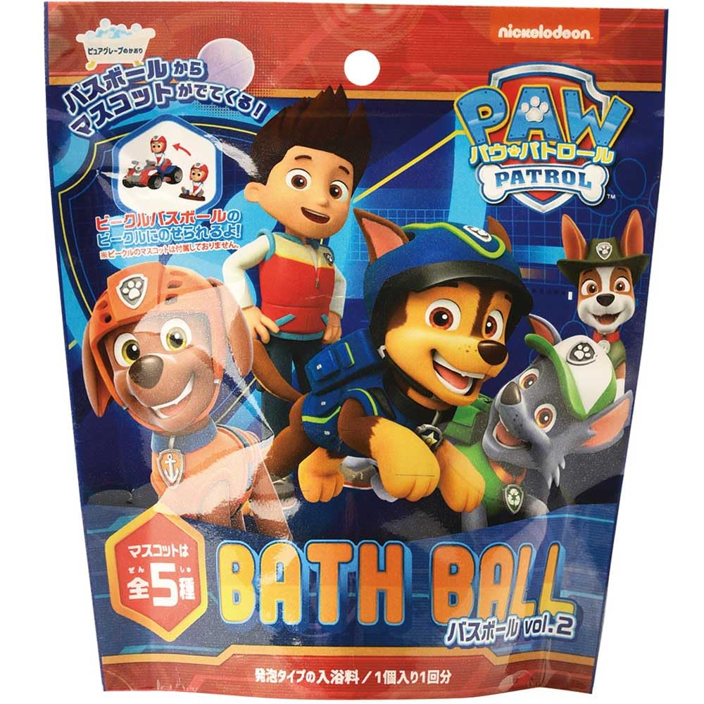 NOR Corporation Paw Patrol Bath Bomb Pure Grape Scent 60g