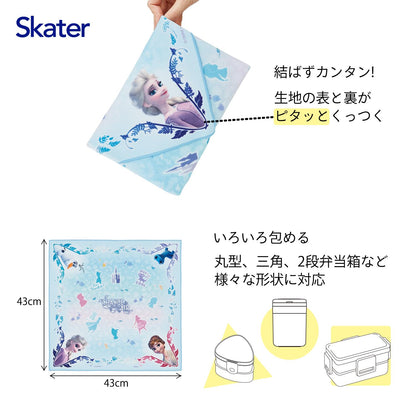 Skater Lunch Wrap Cloth Easy to Use Frozen 2 Design