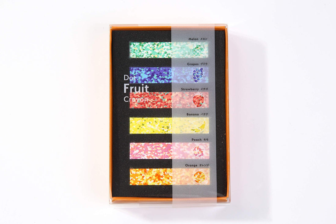 Aozora Dot Fruit Crayons for Creative Expression