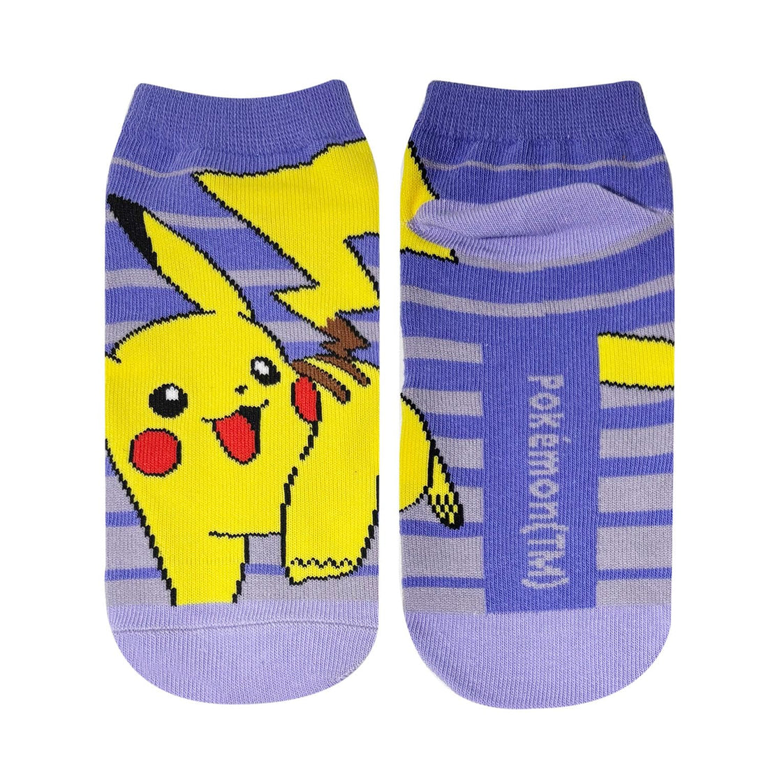 Small Planet Pokemon Character Socks Pikachu Junior Size