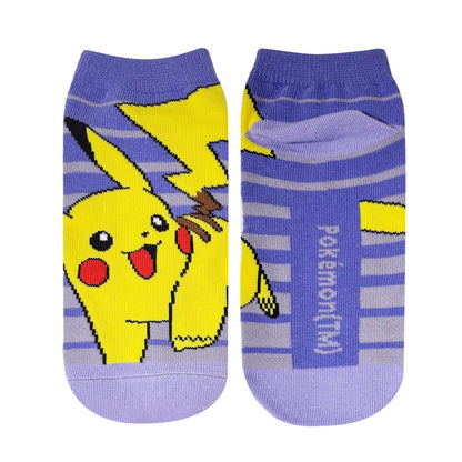 Small Planet Pokemon Character Socks Pikachu Junior Size