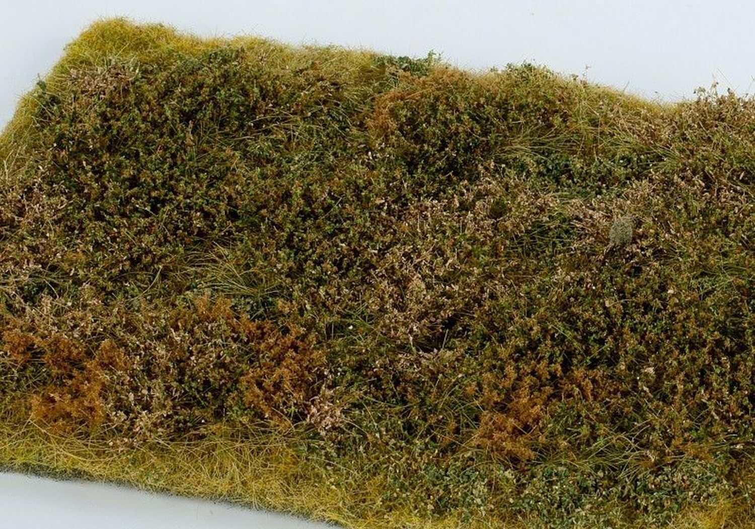 Model Scene Grass Mat Premium Overgrown Bush Late Summer 18cm x 28cm