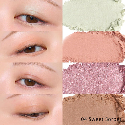 to/one Petal Float Eye Palette 04 Sweet Sorbet Eyeshadow Palette