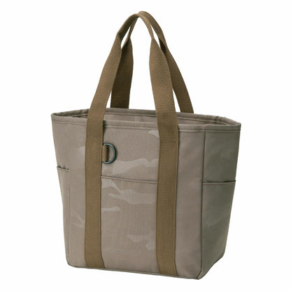 TORUNE Cool Lunch Bag Deep Type Camo Olive 5L with Pockets