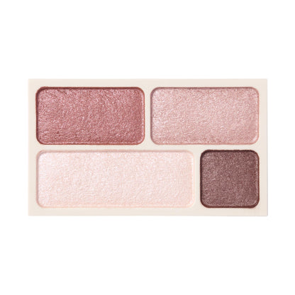 Mujirushiryouhin Eye Color Palette Lavender 4 Shades