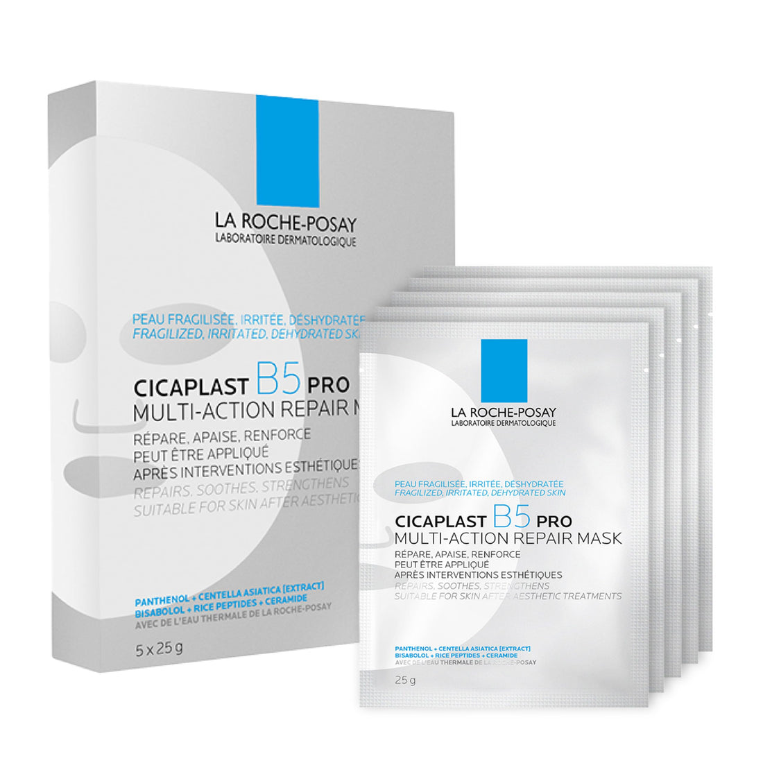 La Roche-Posay Cicaplast B5 Pro Repair Mask 50ml for Gentle Skin Care