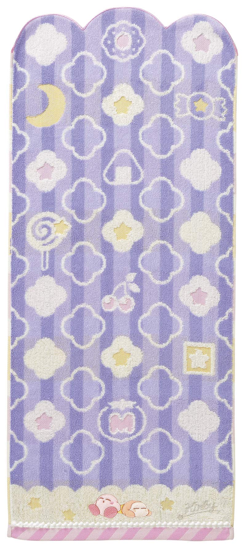 Marushin Face Towel Nintendo Kirby 34x80cm Soft Cotton Design