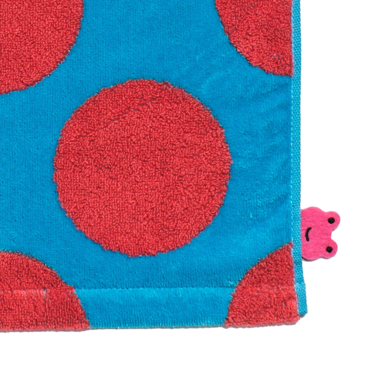 Nishikawa Face Towel 34X75cm Made with Soft Cotton Blue