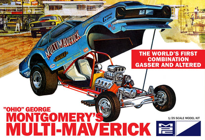 MPC 1/25 Ohio George Montgomery Multi Maverick Fun Car Model Kit