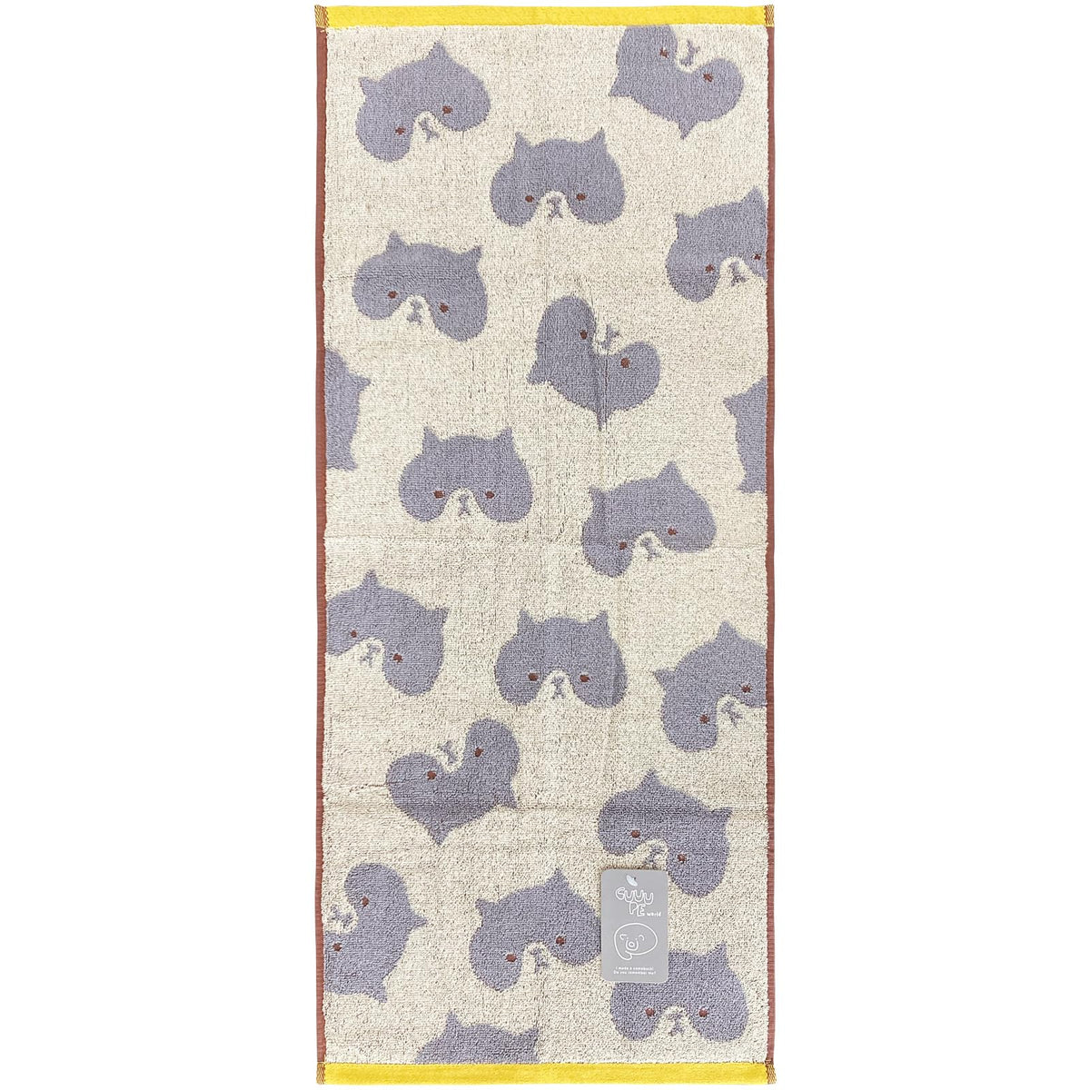 Hayashi Face Towel Soft and Absorbent 34x80cm for Daily Use