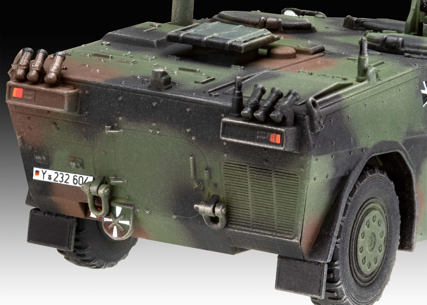 Revell 1/72 Scale German Fennek Reconnaissance Vehicle Model Kit