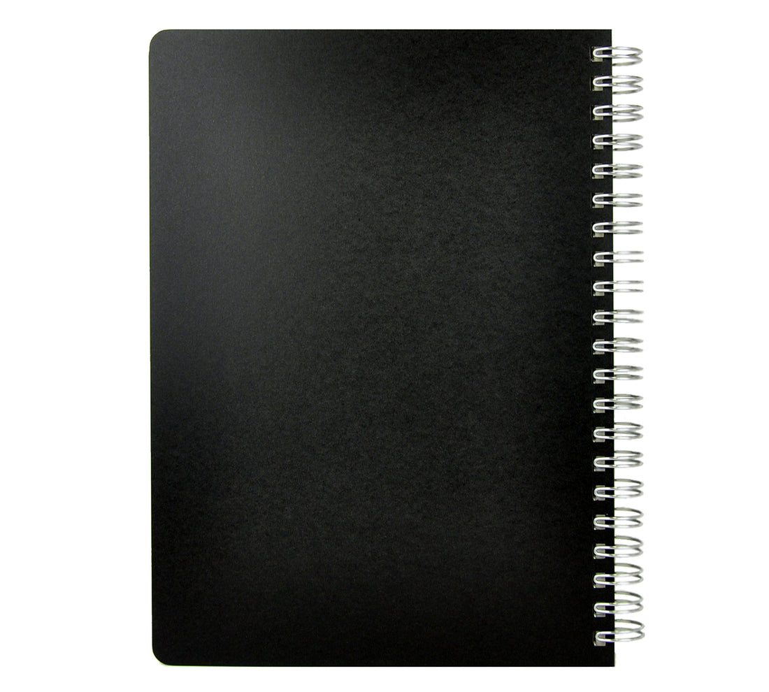 LIFE Vincent A5 Notebook with 8mm Ruled Pages in Black