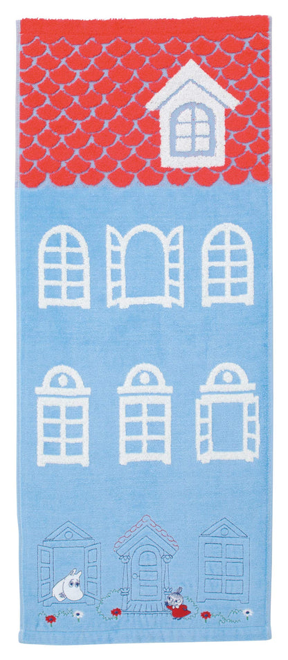 Marushin Face Towel Moomin Little My 34x80cm Cotton Embroidery