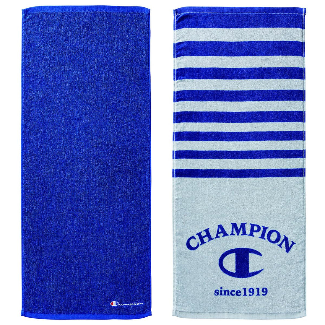 Champion Face Towel Set 100% Cotton in Free Blue for Everyday Use