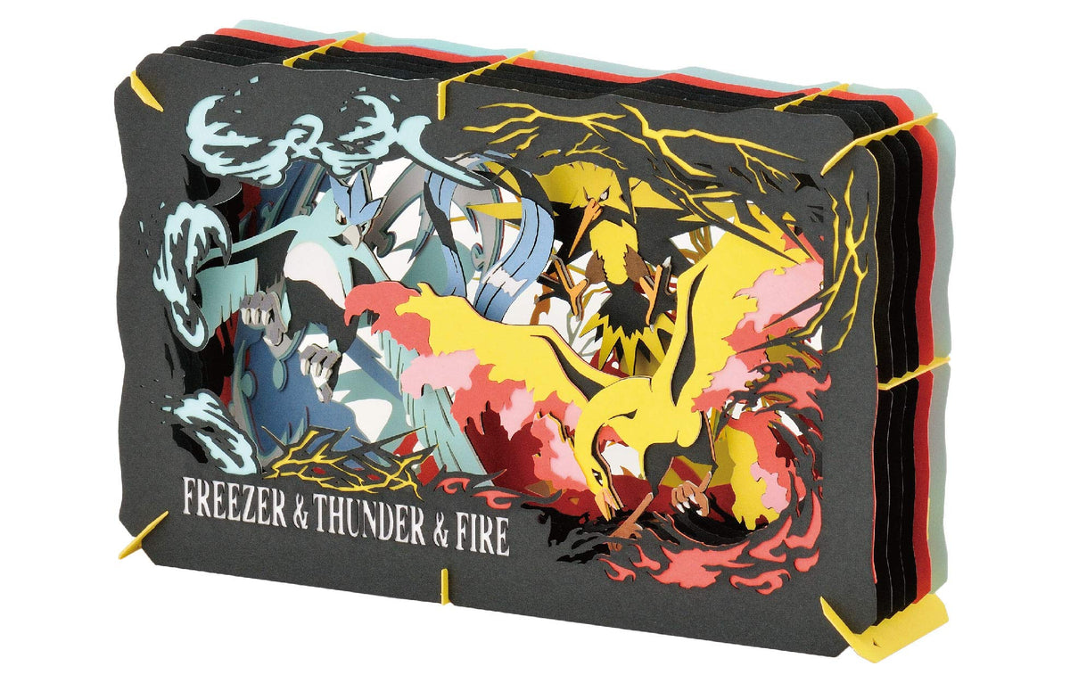 ENSKY Pocket Monsters Articulated Paper Theater of Legendary Birds