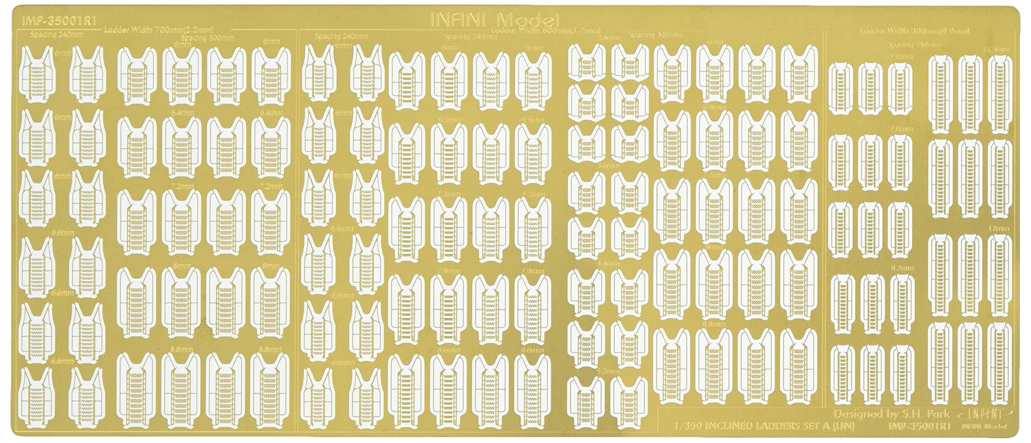 Infini Model 1/350 WWII Japanese Army Rattler Model Parts