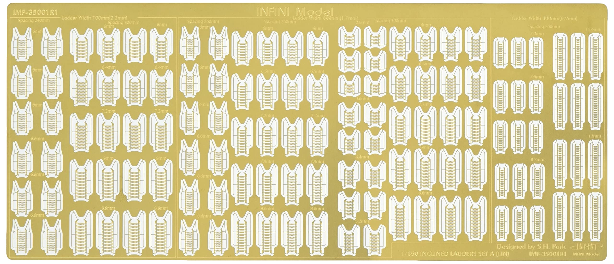 Infini Model 1/350 WWII Japanese Army Rattler Model Parts