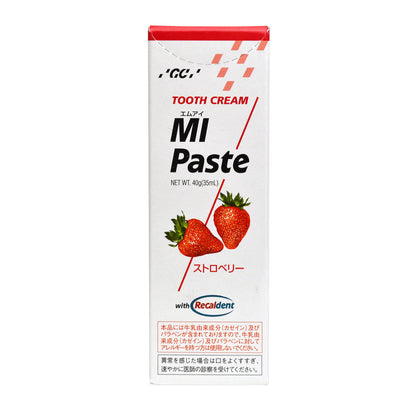 GC MI Paste Strawberry Flavor 40g Gentle Care for Oral Hygiene