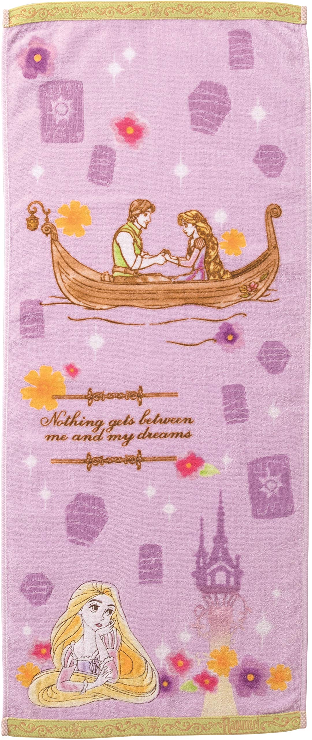 Marushin Disney Rapunzel Face Towel 34x80cm Cotton