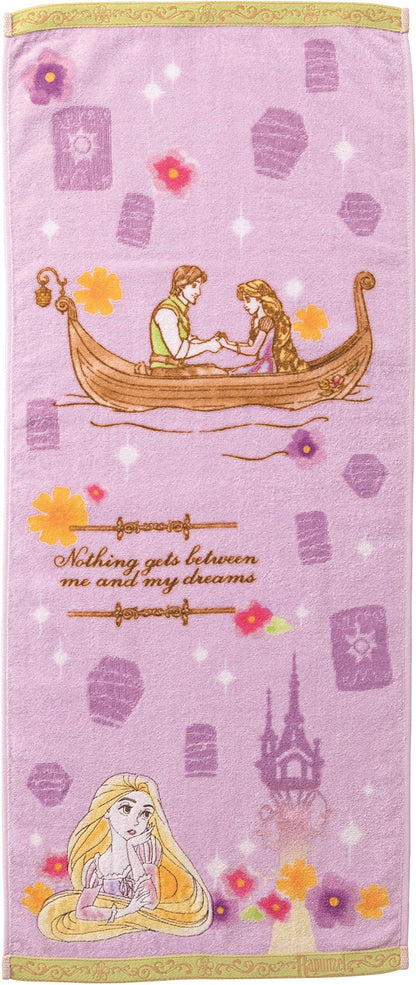 Marushin Disney Rapunzel Face Towel 34x80cm Cotton