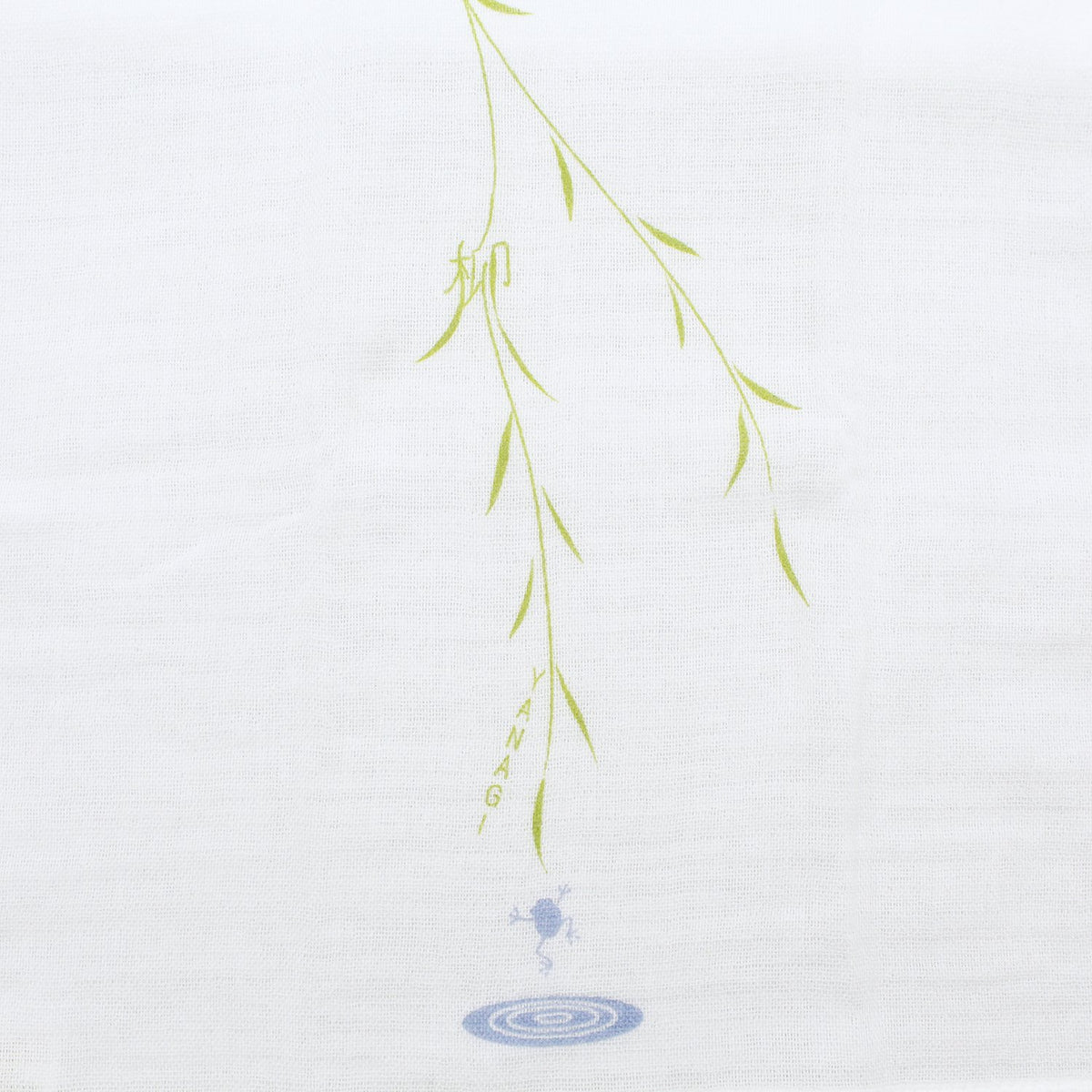 kontek Face Towel Made in Japan Soft Gauze Blue 33x95cm