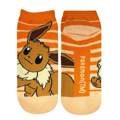 Small Planet Pokemon Eevee Character Socks Large Size