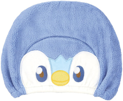Skater Hair Drying Towel Cap for Quick Absorption Featuring Pokémon Design