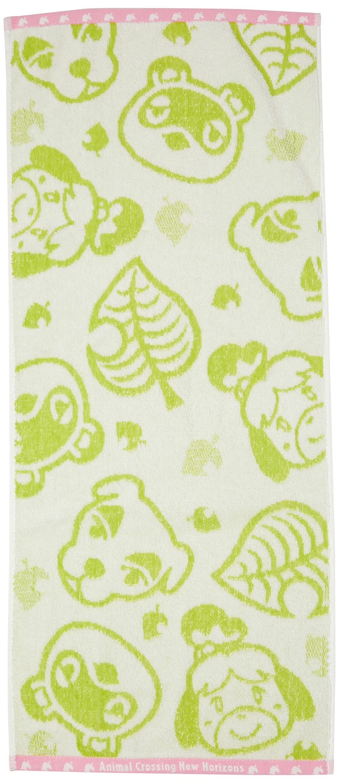 Marushin Face Towel Animal Crossing Fun Friends Cotton 100% 34x80cm