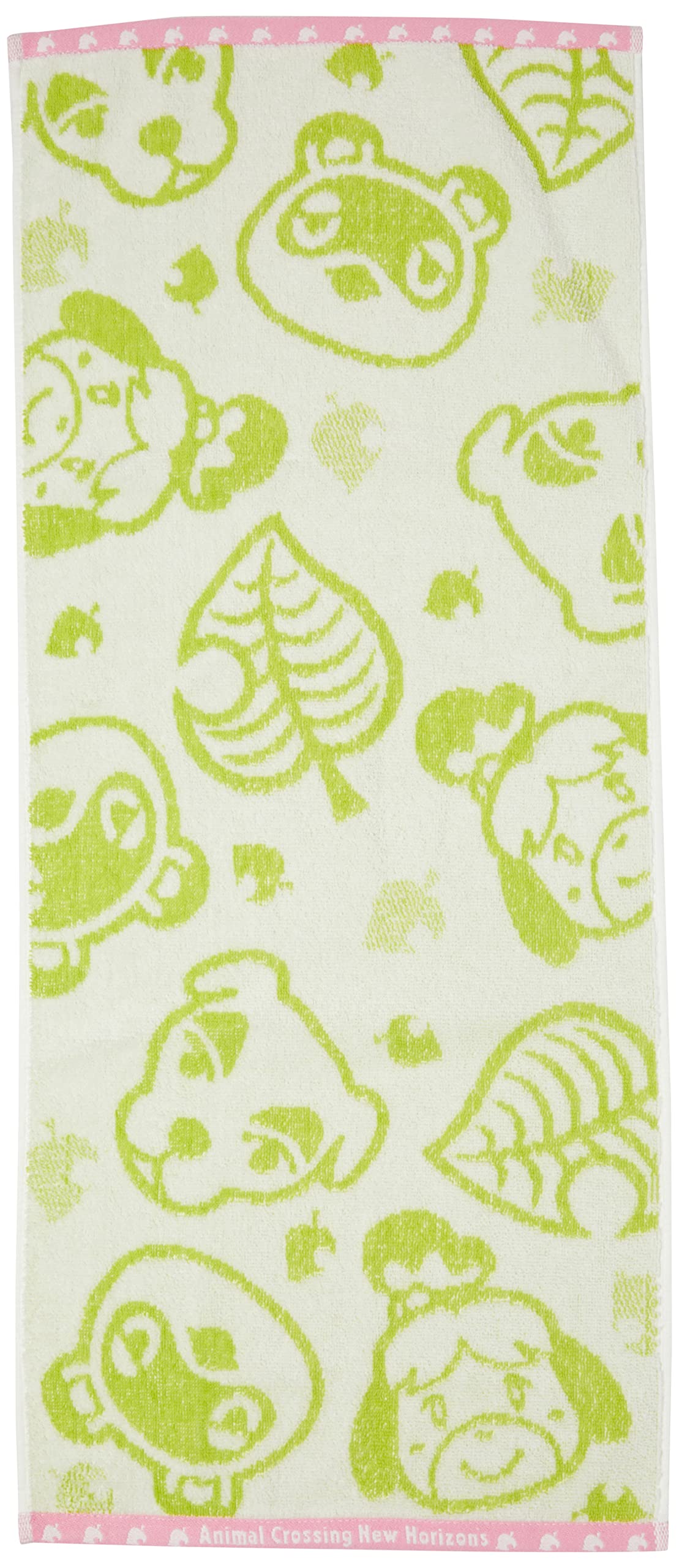 Marushin Face Towel Animal Crossing Fun Friends Cotton 100% 34x80cm