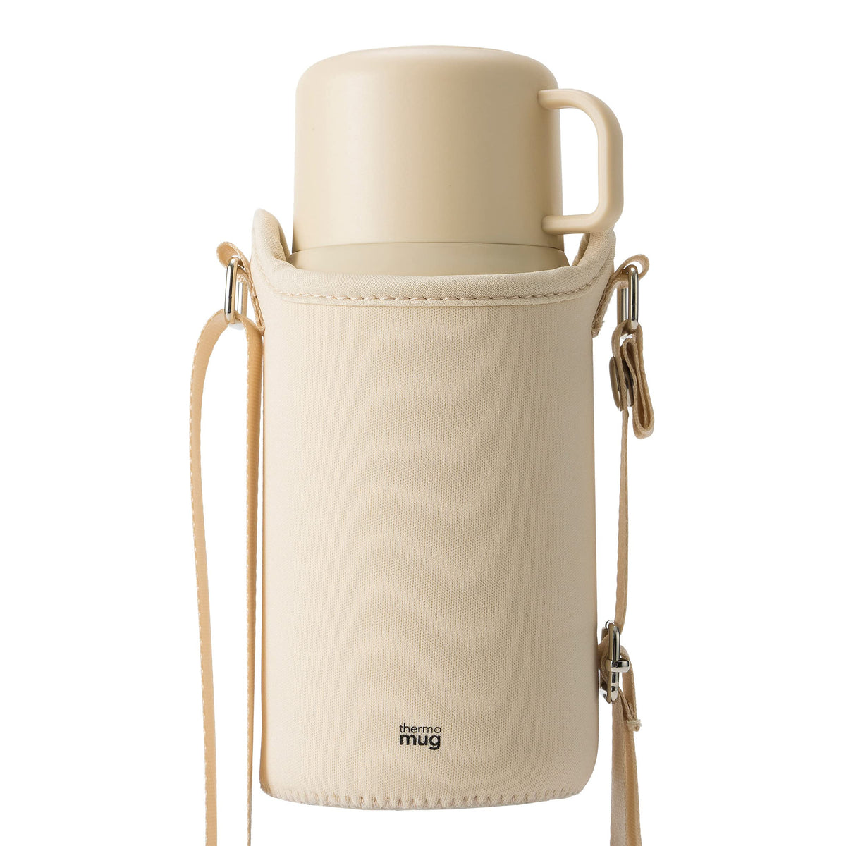THERMO MUG Stainless Steel Trip Bottle Ivory 500ml