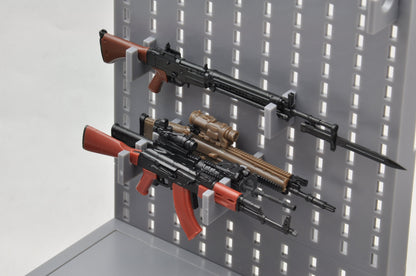 TOMYTEC Little Armory LD008 Gun Rack C Scale Model Kit
