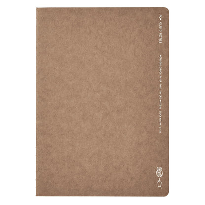 Kleid Tiny Grid B6 Notebook Brown 2mm Graph Paper