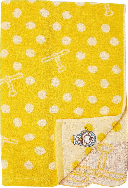 Marushin Face Towel Featuring Doraemon Flying Takekoputoru