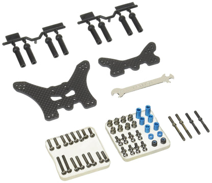 TAMIYA OP.1754 TT-02B Carbon Damper Stay Set for Scale Model Kits