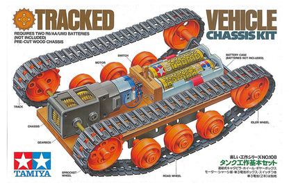 TAMIYA Fun Work Series No.108 Basic Tank Model Kit Set