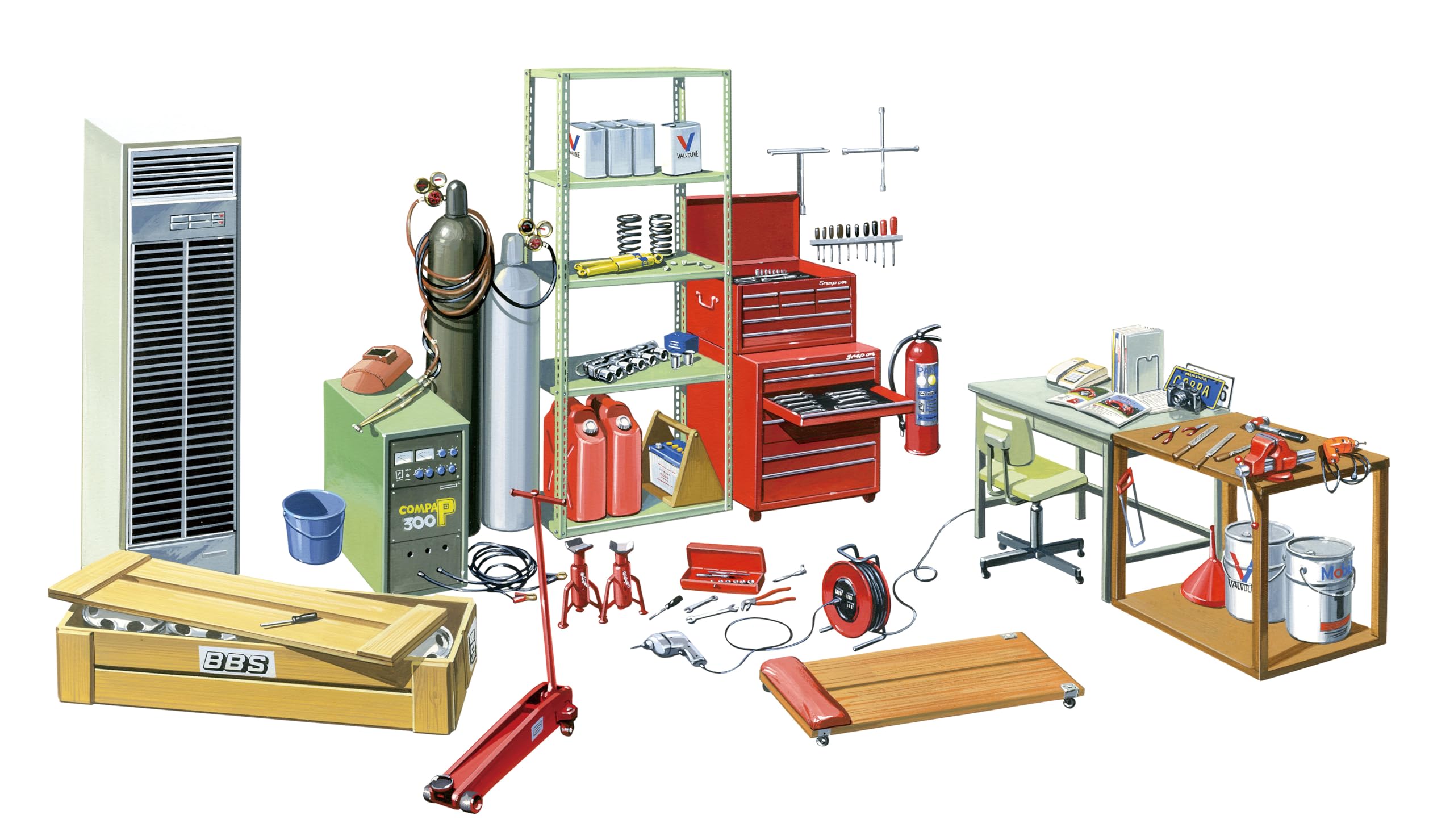 FUJIMI 1/24 Garage GT-1 Model Kit for Collectors