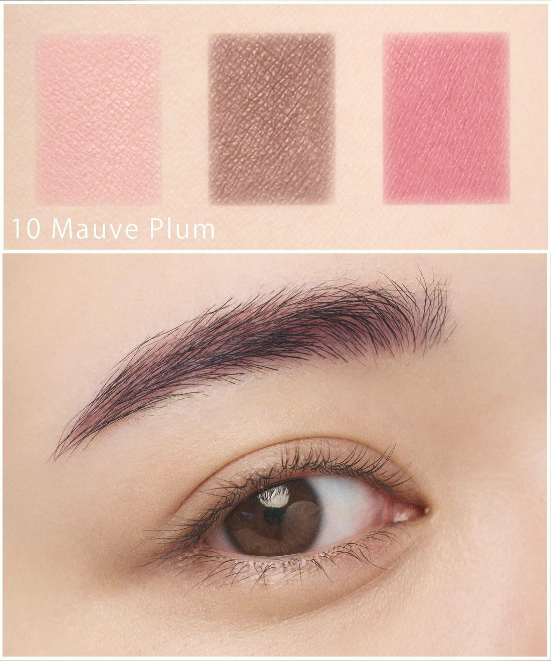 Celvoke Eyebrow Powder with Brush 10 Mauve Plum for Natural Definition