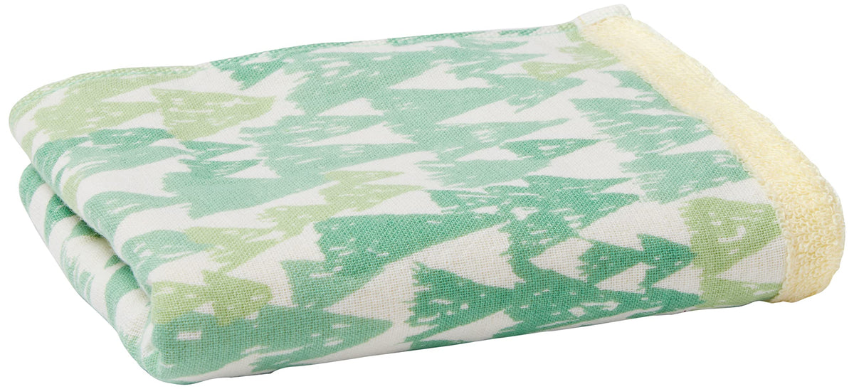 Marushin Face Towel Polku Soft Cotton 100% for Gentle Care