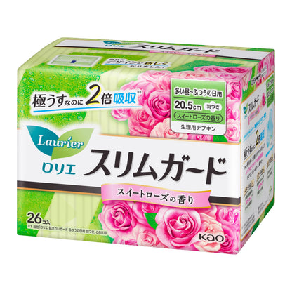 Laurier Slim Guard Rose Daytime Pads 26 Count