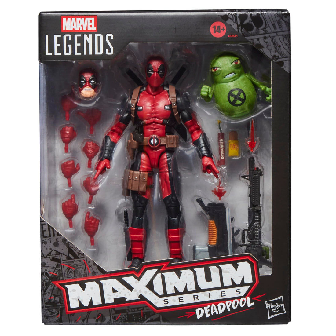 Hasbro Marvel Legends Deadpool Deluxe Action Figure 15cm with 24 Accessories
